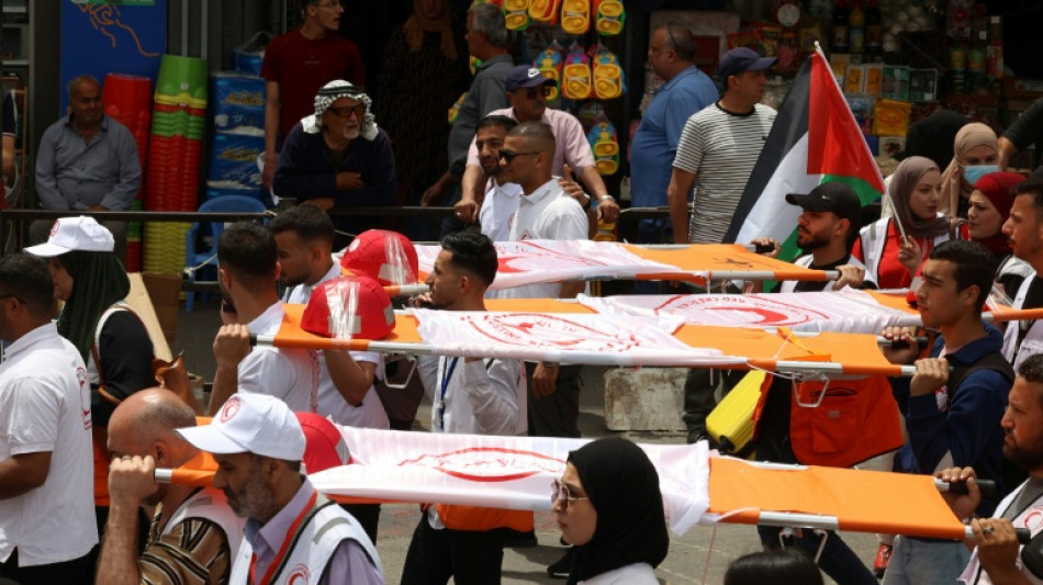 Un récord de 383 trabajadores humanitarios fueron abatidos en 2024