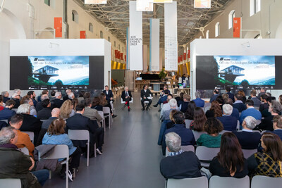 Caption: Manni group presents the course “Off-site Technologies for Architecture” at ADI Design Museum
